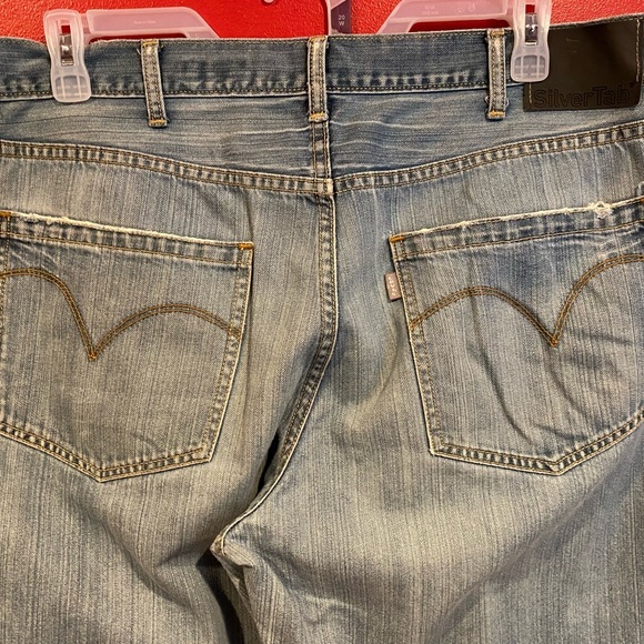 Vintage Men’s Silver Tab Jeans - Picture 7 of 11